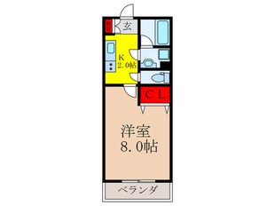 パウゼ西本町の物件間取画像